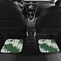Ia Orana Tahiti Tiare Car Mats Sage Green Lei - Polynesian Pride