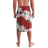 Ia Orana Tahiti Tiare Lavalava Crimson Lei - Polynesian Pride