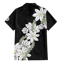 Ia Orana Tahiti Tiare Family Matching Mermaid Dress and Hawaiian Shirt Black Lei - Polynesian Pride