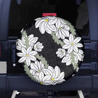 Ia Orana Tahiti Tiare Spare Tire Cover Black Lei - Polynesian Pride
