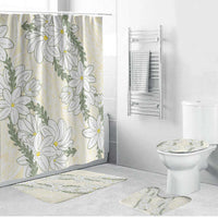 Ia Orana Tahiti Tiare Bathroom Set Lemon Yellow Lei - Polynesian Pride