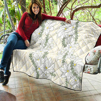 Ia Orana Tahiti Tiare Quilt Lemon Yellow Lei - Polynesian Pride