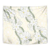 Ia Orana Tahiti Tiare Tapestry Lemon Yellow Lei - Polynesian Pride
