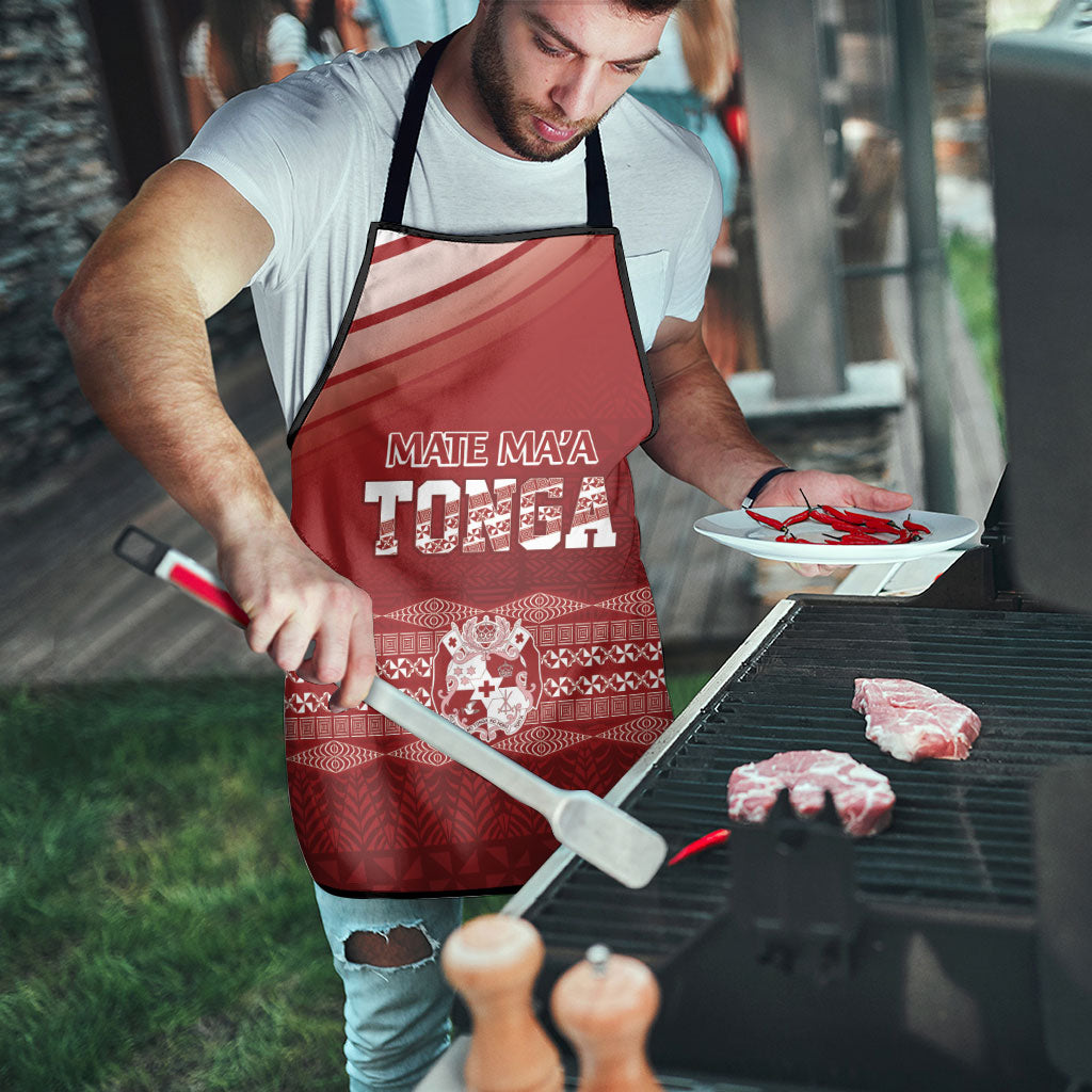 Mate Ma'a Tonga Apron Basic Ngatu Kupesi Motif LT7 - Polynesian Pride