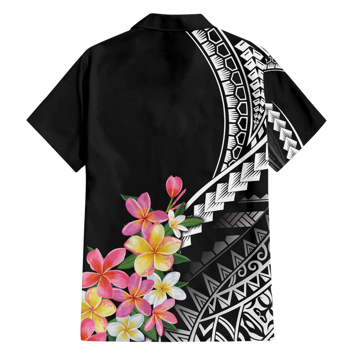 AAPI Heritage Month Family Matching Short Sleeve Bodycon Dress and Hawaiian Shirt Kanaka Hawaii Plumeria