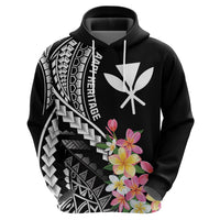 AAPI Heritage Month Zip Hoodie Kanaka Hawaii Plumeria