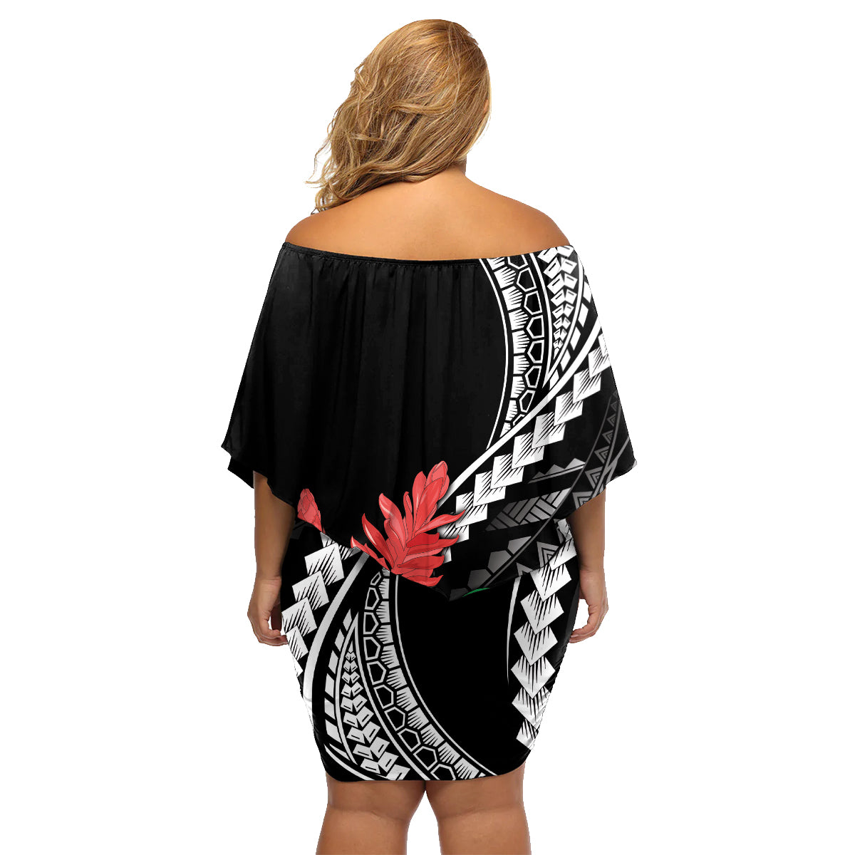 AAPI Heritage Month Family Matching Off Shoulder Short Dress and Hawaiian Shirt Samoa Teuila LT7 - Polynesian Pride