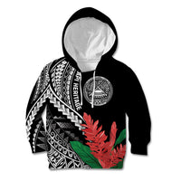 AAPI Heritage Month Kid Hoodie Samoa Teuila LT7 Hoodie Black - Polynesian Pride