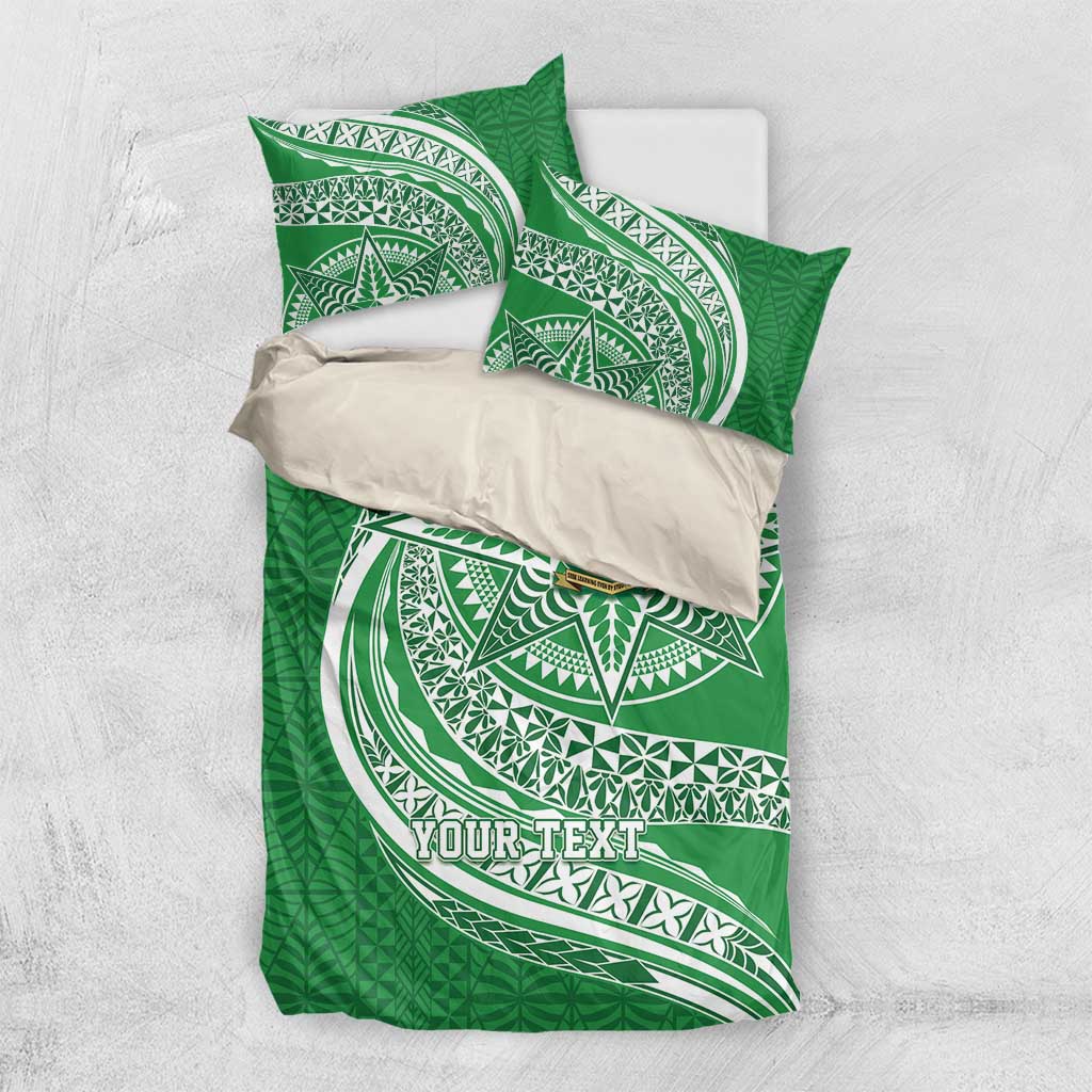 Tonga Liahona High School Personalized Bedding Set Ngatu Tokelaufeletoa Motifs