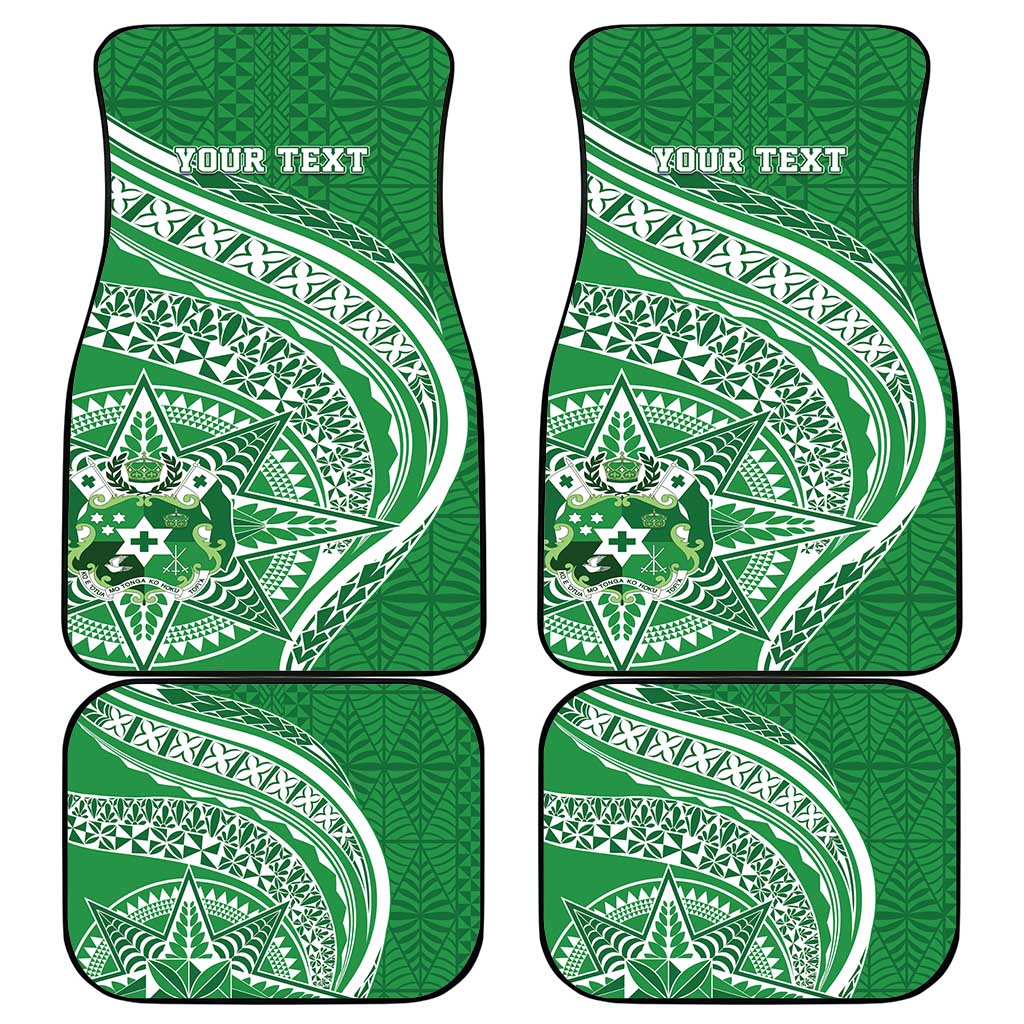 Tonga Liahona High School Personalized Car Mats Ngatu Tokelaufeletoa Motifs