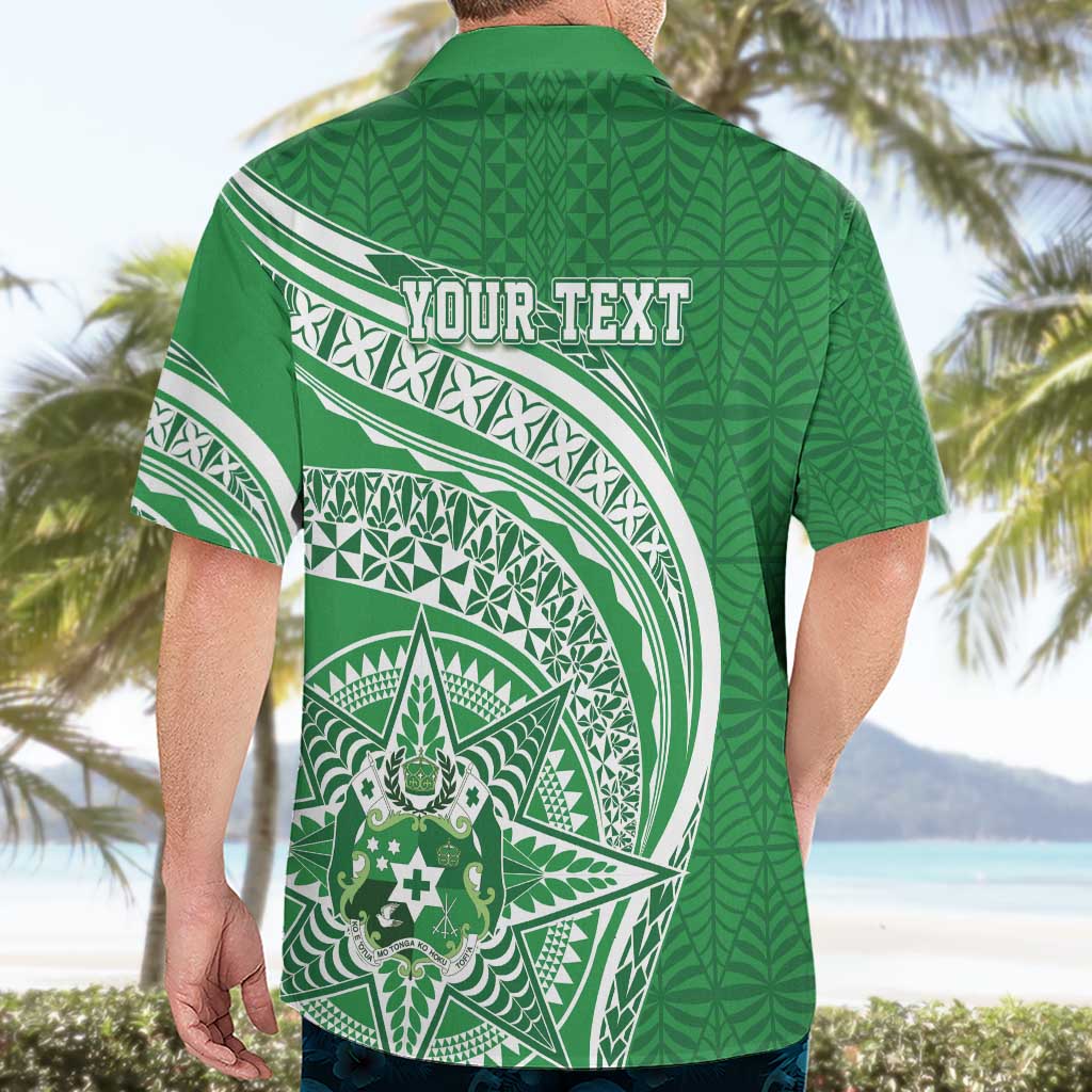 Tonga Liahona High School Personalized Hawaiian Shirt Ngatu Tokelaufeletoa Motifs