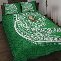 Tonga Liahona High School Personalized Quilt Bed Set Ngatu Tokelaufeletoa Motifs