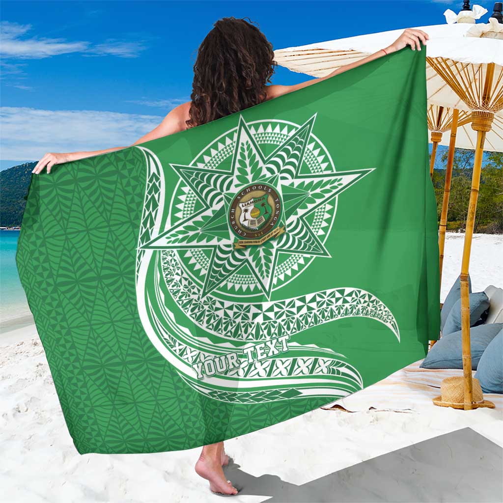 Tonga Liahona High School Personalized Sarong Ngatu Tokelaufeletoa Motifs