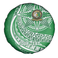 Tonga Liahona High School Personalized Spare Tire Cover Ngatu Tokelaufeletoa Motifs