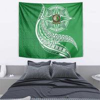 Tonga Liahona High School Personalized Tapestry Ngatu Tokelaufeletoa Motifs