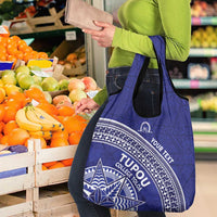 Tupou College Toloa Grocery Bag Ngatu Tapa Mix Style