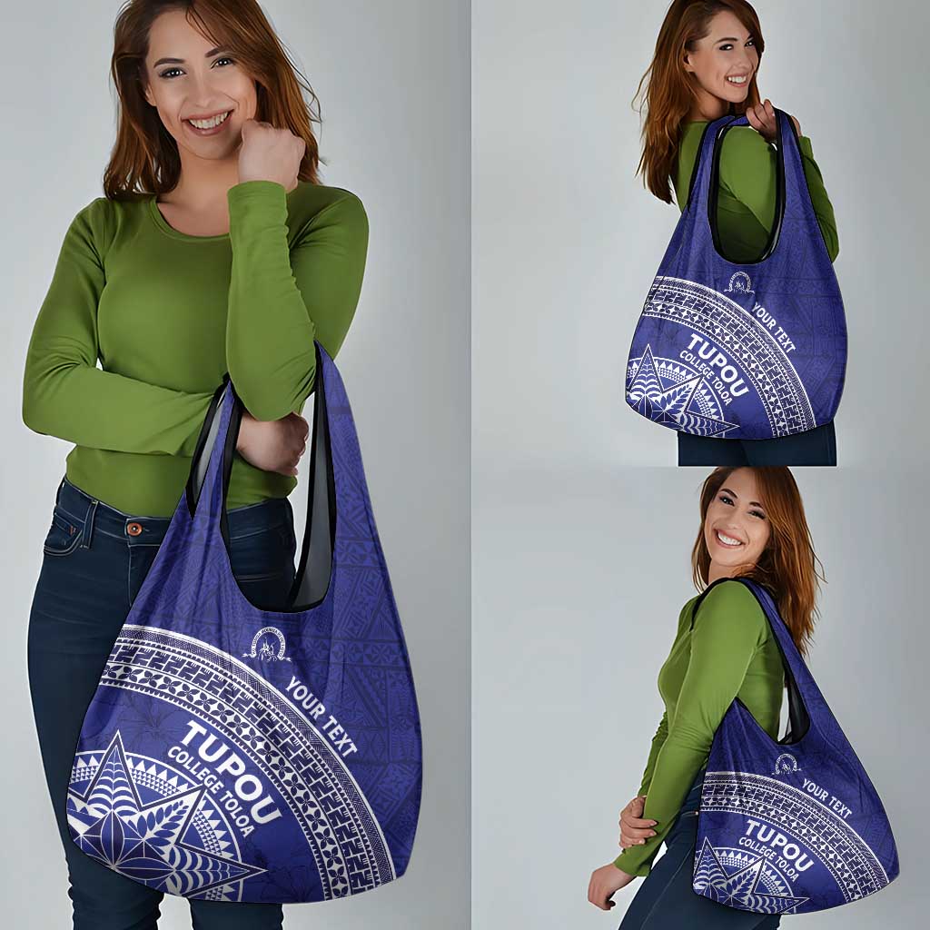Tupou College Toloa Grocery Bag Ngatu Tapa Mix Style