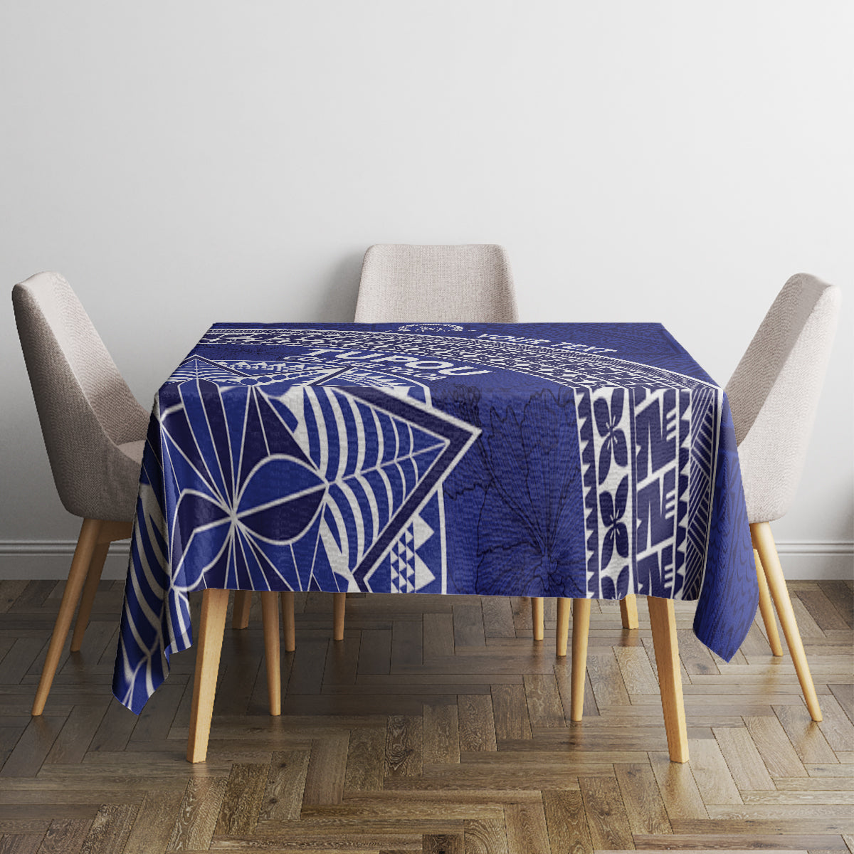 Tupou College Toloa Tablecloth Ngatu Tapa Mix Style