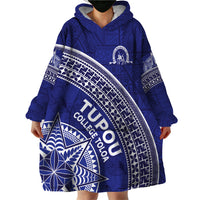 Tupou College Toloa Wearable Blanket Hoodie Ngatu Tapa Mix Style