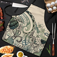 Aloha Hawaii Tapa Apron Summer Green Hawaiian Ipu LT7 Emerald - Polynesian Pride