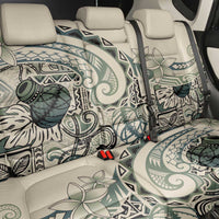 Aloha Hawaii Tapa Back Car Seat Cover Summer Green Hawaiian Ipu - Polynesian Pride
