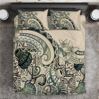 Aloha Hawaii Tapa Bedding Set Summer Green Hawaiian Ipu - Polynesian Pride