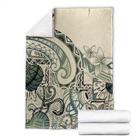 Aloha Hawaii Tapa Blanket Summer Green Hawaiian Ipu - Polynesian Pride