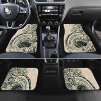 Aloha Hawaii Tapa Car Mats Summer Green Hawaiian Ipu - Polynesian Pride
