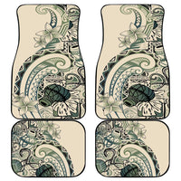 Aloha Hawaii Tapa Car Mats Summer Green Hawaiian Ipu - Polynesian Pride
