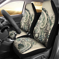 Aloha Hawaii Tapa Car Seat Cover Summer Green Hawaiian Ipu - Polynesian Pride