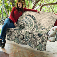 Aloha Hawaii Tapa Quilt Summer Green Hawaiian Ipu - Polynesian Pride