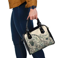 Aloha Hawaii Tapa Shoulder Handbag Summer Green Hawaiian Ipu - Polynesian Pride