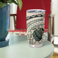 Aloha Hawaii Tapa Tumbler Cup Summer Green Hawaiian Ipu - Polynesian Pride