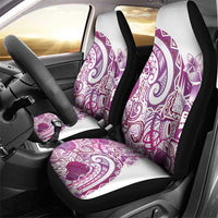 Aloha Hawaii Tapa Car Seat Cover Vibrant Fuchsia Hawaiian Ipu - Polynesian Pride