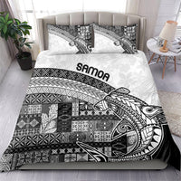 Samoa Mamanu Siapo Classic Black Bedding Set Tatau Malie