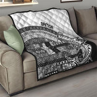 Samoa Mamanu Siapo Classic Black Quilt Tatau Malie