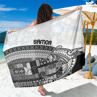 Samoa Mamanu Siapo Classic Black Sarong Tatau Malie