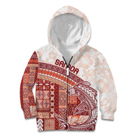 Samoa Mamanu Siapo Crimson Kid Hoodie Tatau Malie