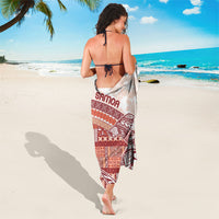 Samoa Mamanu Siapo Crimson Sarong Tatau Malie