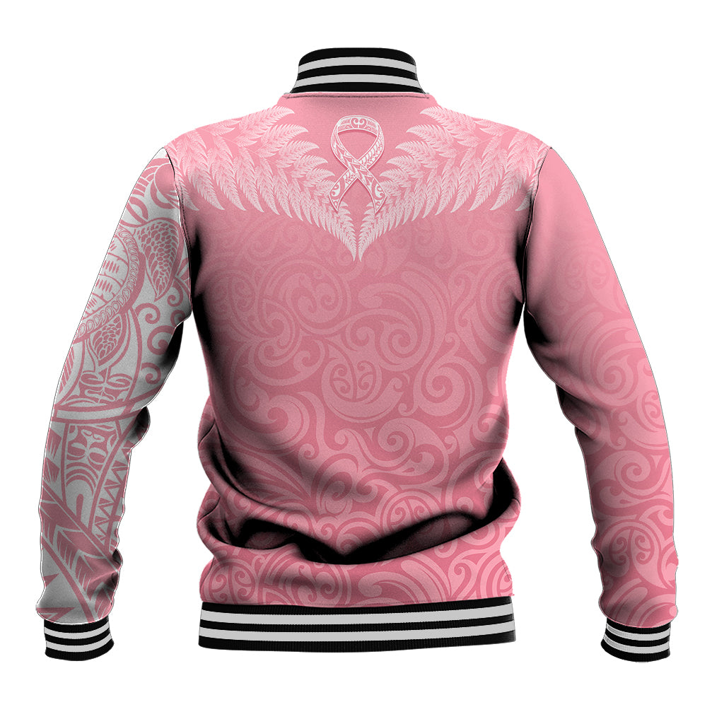 personalised-new-zealand-baseball-jacket-pink-ribbon-tattoo-mix-silver-fern