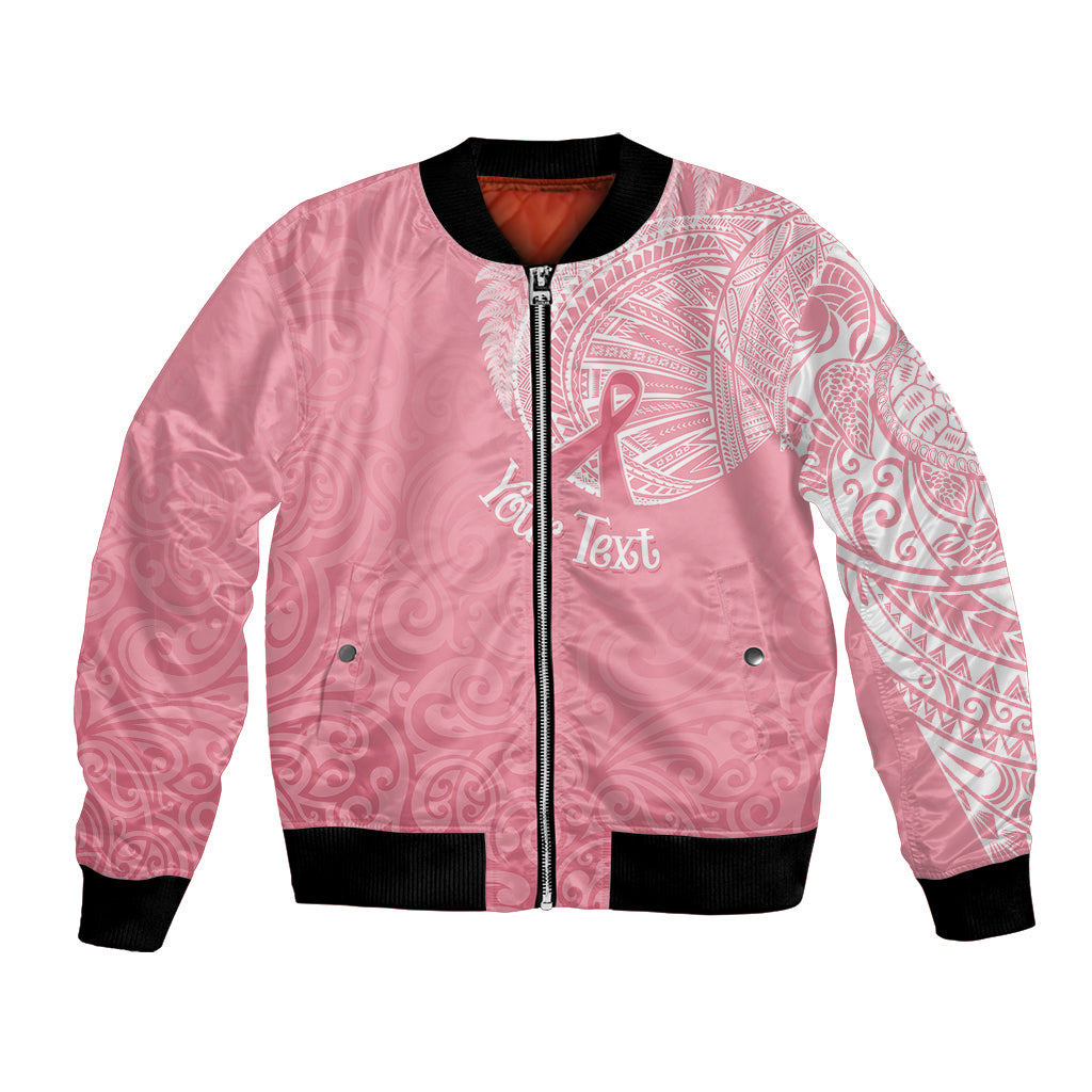 personalised-new-zealand-bomber-jacket-pink-ribbon-tattoo-mix-silver-fern