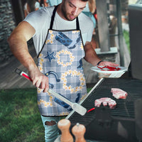 Aloha Hawaii Paniolo Jeans Palaka Apron Coastal Rodeo - Polynesian Pride