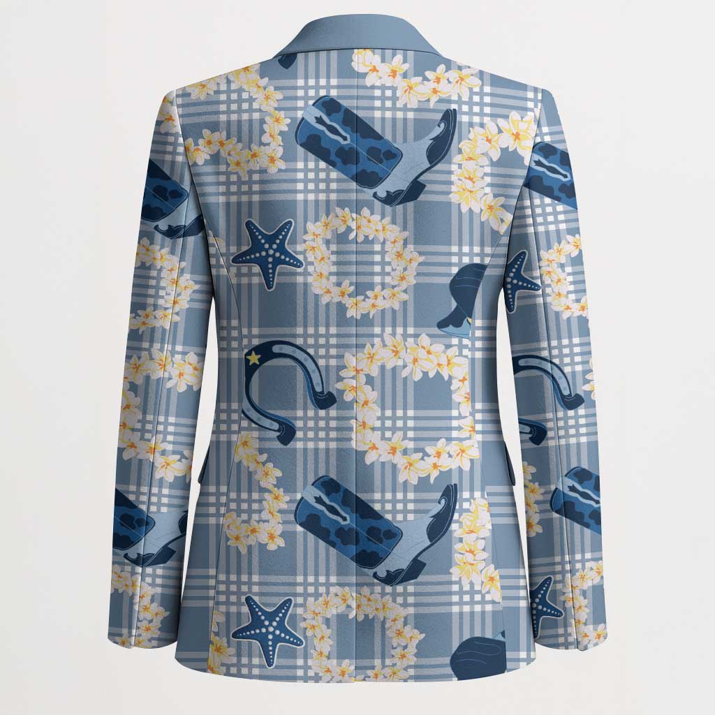 Aloha Hawaii Paniolo Jeans Palaka Blazer Coastal Rodeo - Polynesian Pride