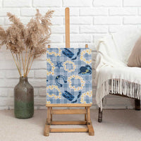 Aloha Hawaii Paniolo Jeans Palaka Canvas Wall Art Coastal Rodeo - Polynesian Pride