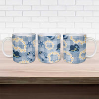 Aloha Hawaii Paniolo Jeans Palaka Ceramic Mug Coastal Rodeo - Polynesian Pride