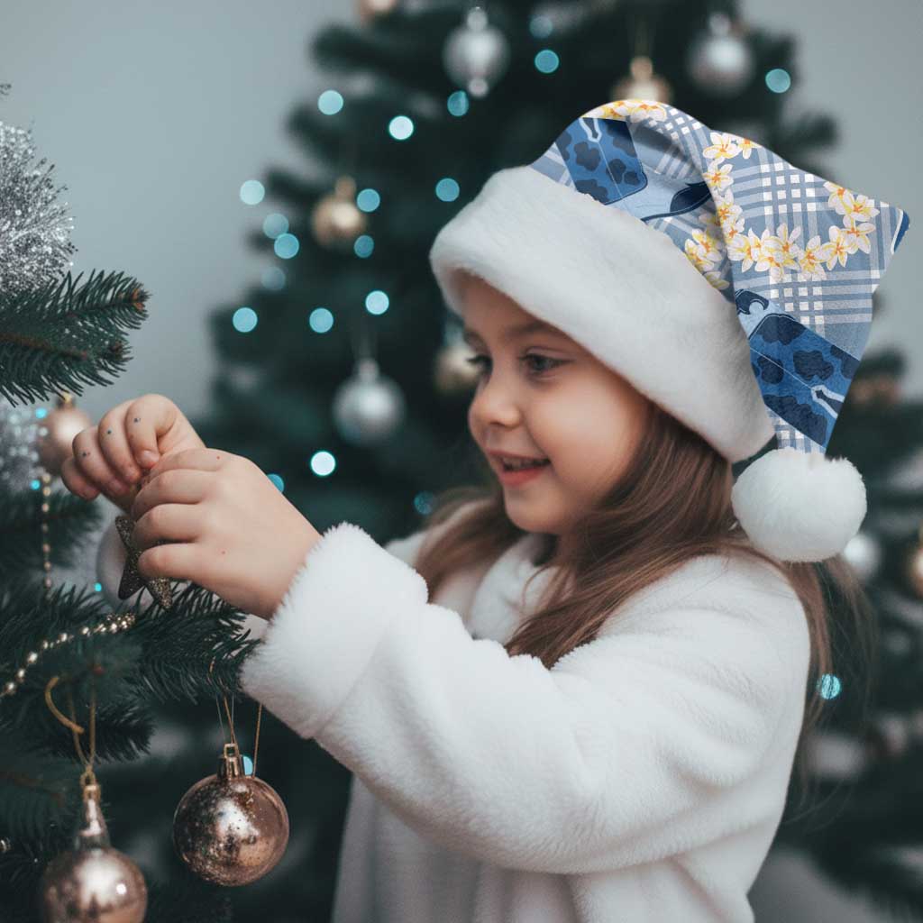 Aloha Hawaii Paniolo Jeans Palaka Christmas Santa Hat Coastal Rodeo - Polynesian Pride