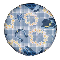 Aloha Hawaii Paniolo Jeans Palaka Spare Tire Cover Coastal Rodeo - Polynesian Pride
