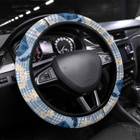 Aloha Hawaii Paniolo Jeans Palaka Steering Wheel Cover Coastal Rodeo - Polynesian Pride