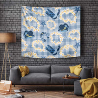 Aloha Hawaii Paniolo Jeans Palaka Tapestry Coastal Rodeo - Polynesian Pride