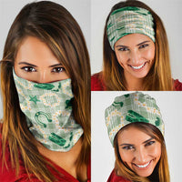 Aloha Hawaii Paniolo Mint Palaka Neck Gaiter Coastal Rodeo - Polynesian Pride
